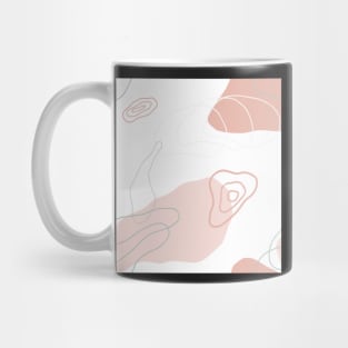 Pastel Topography Pattern Mug